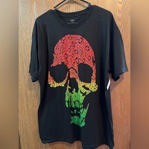 KR3W skull tshirt. Size large.